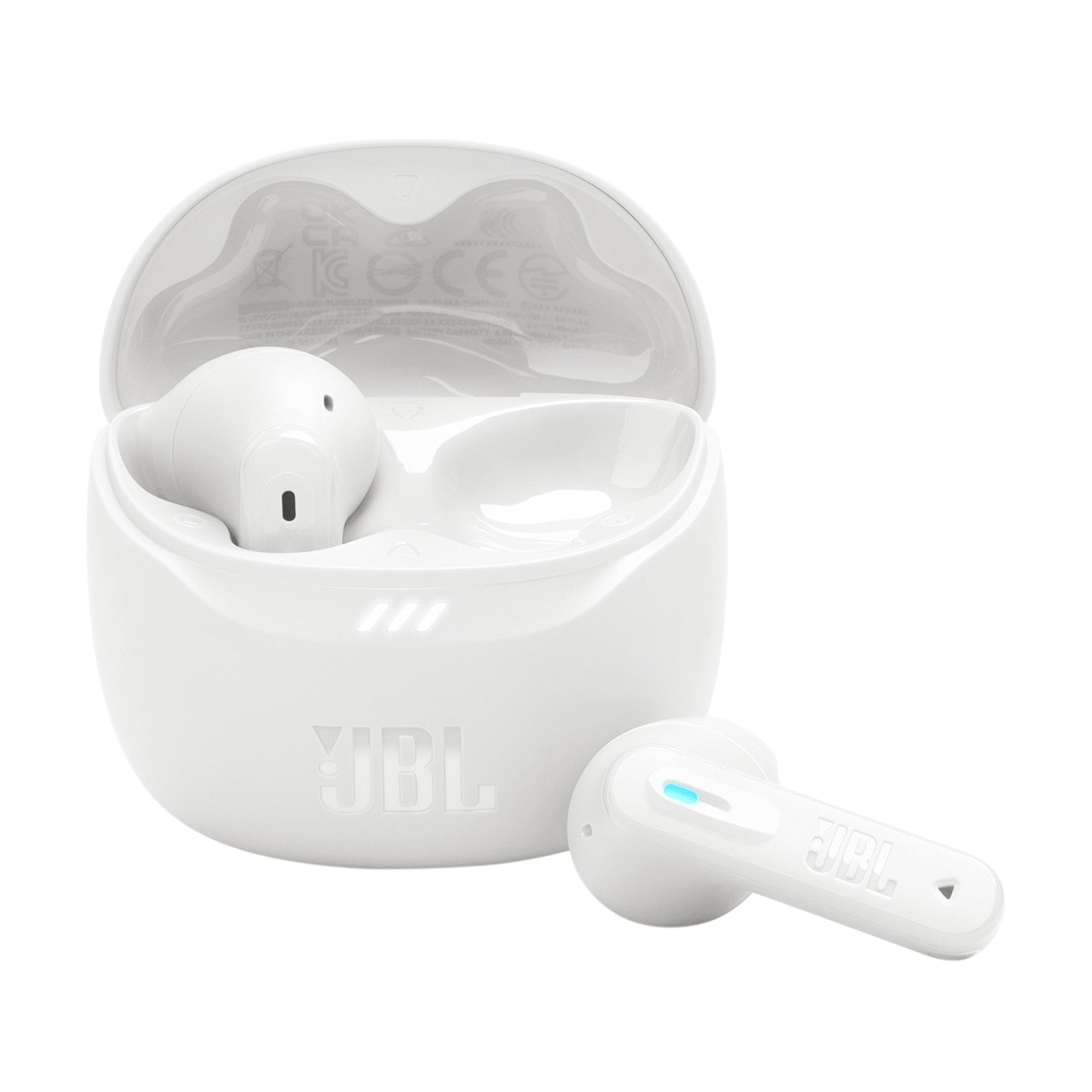 Бездротові вакуумні навушники JBL Tune Flex 2, білі (JBLTFLEX2WHT)