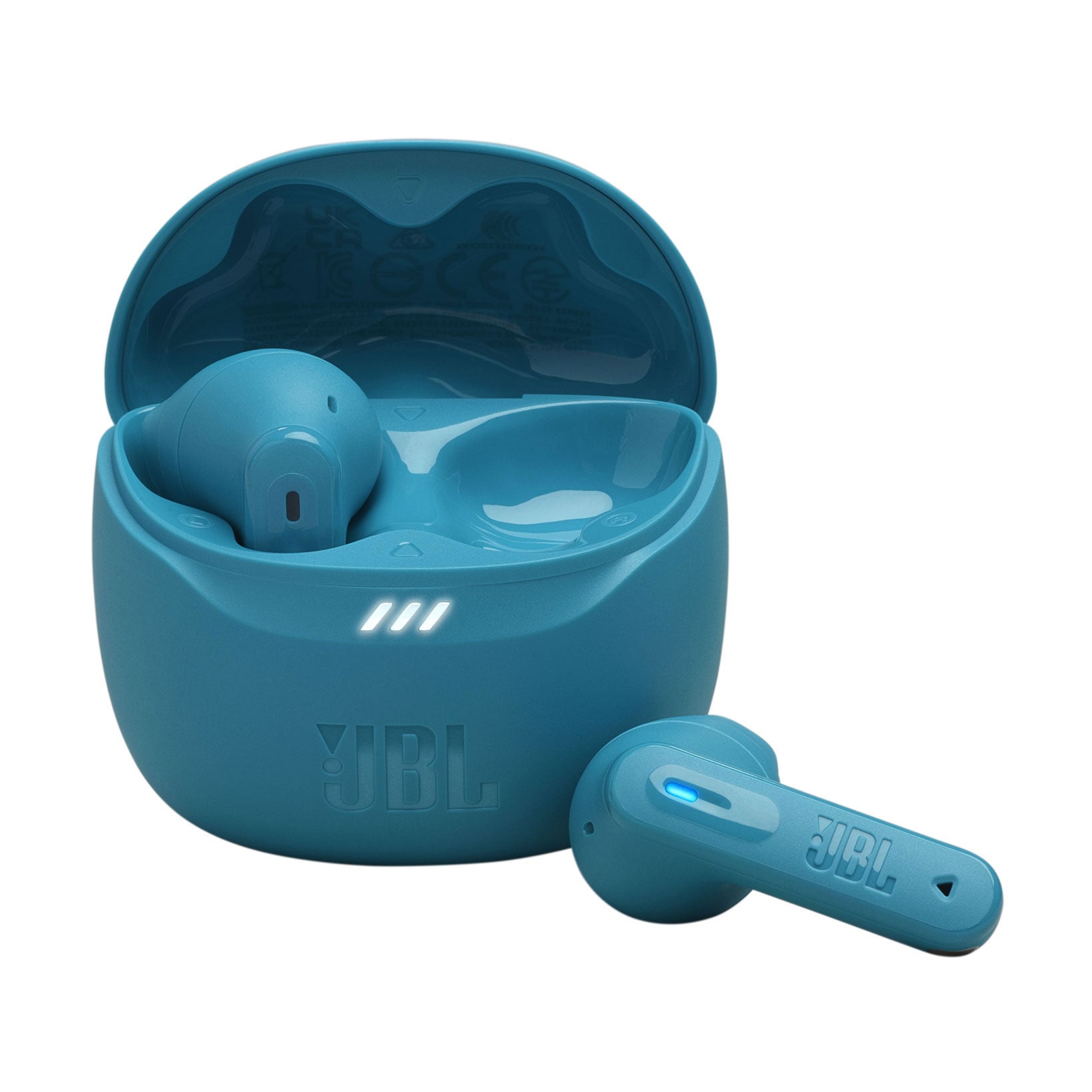 Бездротові вакуумні навушники JBL Tune Flex 2, бірюзові (JBLTFLEX2TQE)