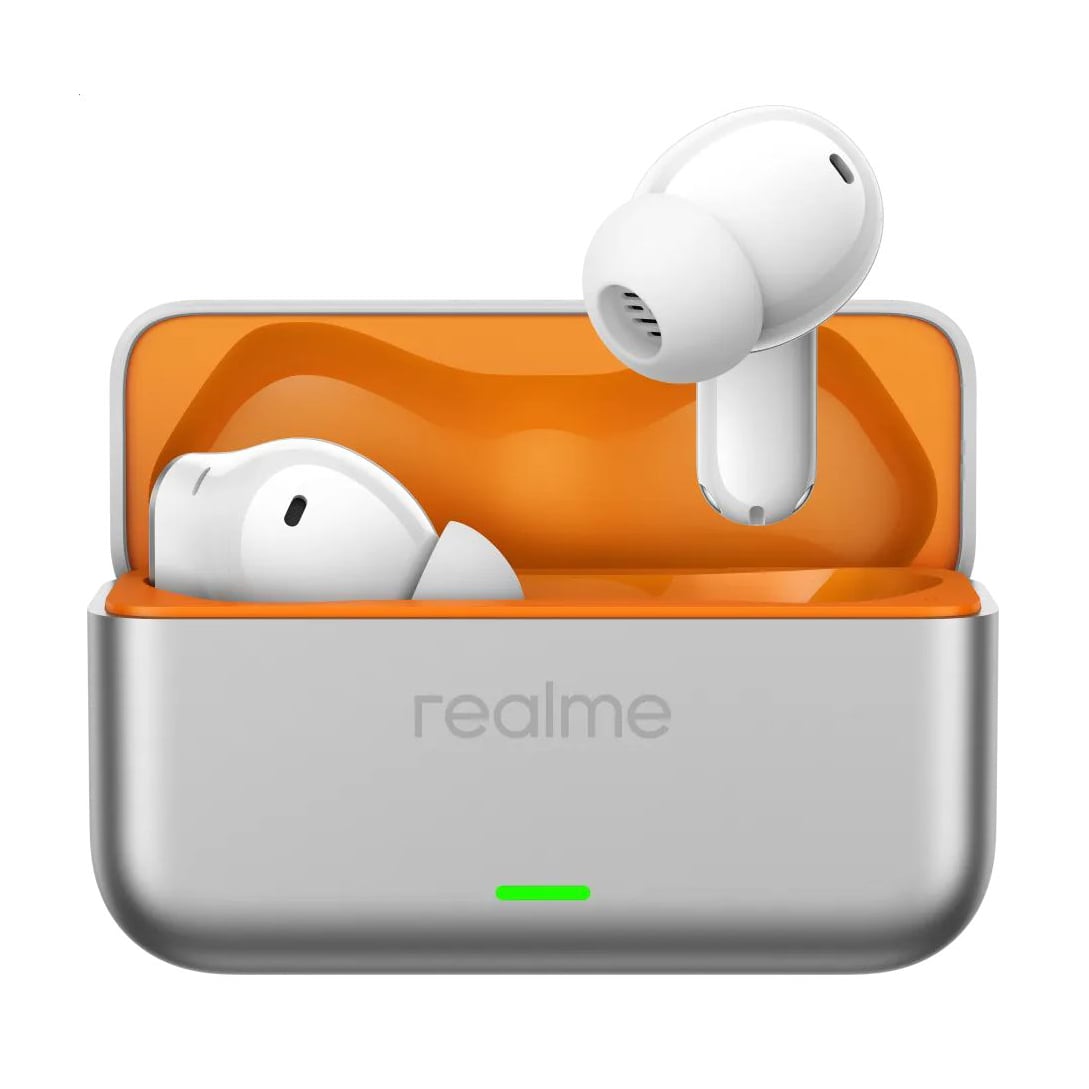 Бездротові вакуумні навушники realme Buds T500 Pro RMA2502, Orange Mint (RMA2502 SILVER)